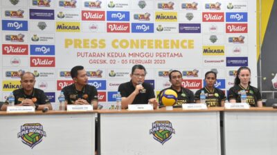 Bermain Di Kandang, Gresik Petrokimia Siap Rebut Poin Penuh Pada Seri Pertama Putaran Kedua Proliga 2023