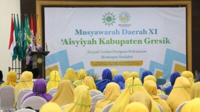 Buka Musda Ke-11 Aisyiyah Gresik, Wabup Sampaikan Isu Strategis Terkait Peranan Perempuan