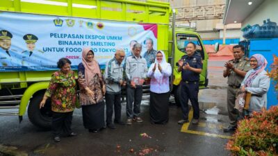 Go Internasional, 34 UMKM Binaan Smelting Dan Diskoperindag Gresik  Lakukan Eksport Ke Jepang