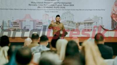 Buka Forum Musrenbang Tingkat Kabupaten, Ini Harapan Bupati Gresik