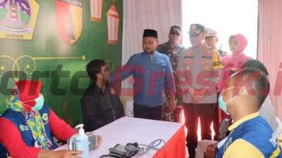 Pastikan Kelancaran Arus Mudik, Forkopimda Gresik Tinjau Pos Yan dan Pos Pam Operasi Ketupat Semeru 2023