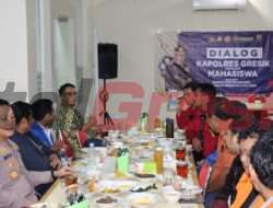 Gelar Dialog Dengan Mahasiswa, Kapolres Gresik : Kami Berharap Mahasiswa Dapat Bersinergi Dengan Pihak Kepolisian