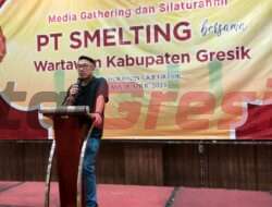 Dukung Sinergi Media di Gresik. General Affairs PT Smelting : Pers Sebagai Pilar Demokrasi Kedepan Harus Semakin Lebih Baik