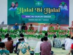 Hadiri Halal Bihalal MWC NU Dukun, Bupati Gresik Sebut MWC NU Mampu Menjadi Penggerak Tumbuhnya Ekonomi