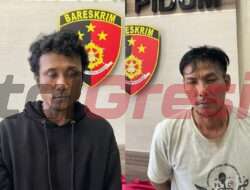 Dua Maling Motor Yang Lakukan Aksinya di Rumah Kos, Berhasil di Ringkus Satreskrim Polres Gresik Saat Patroli Rutin