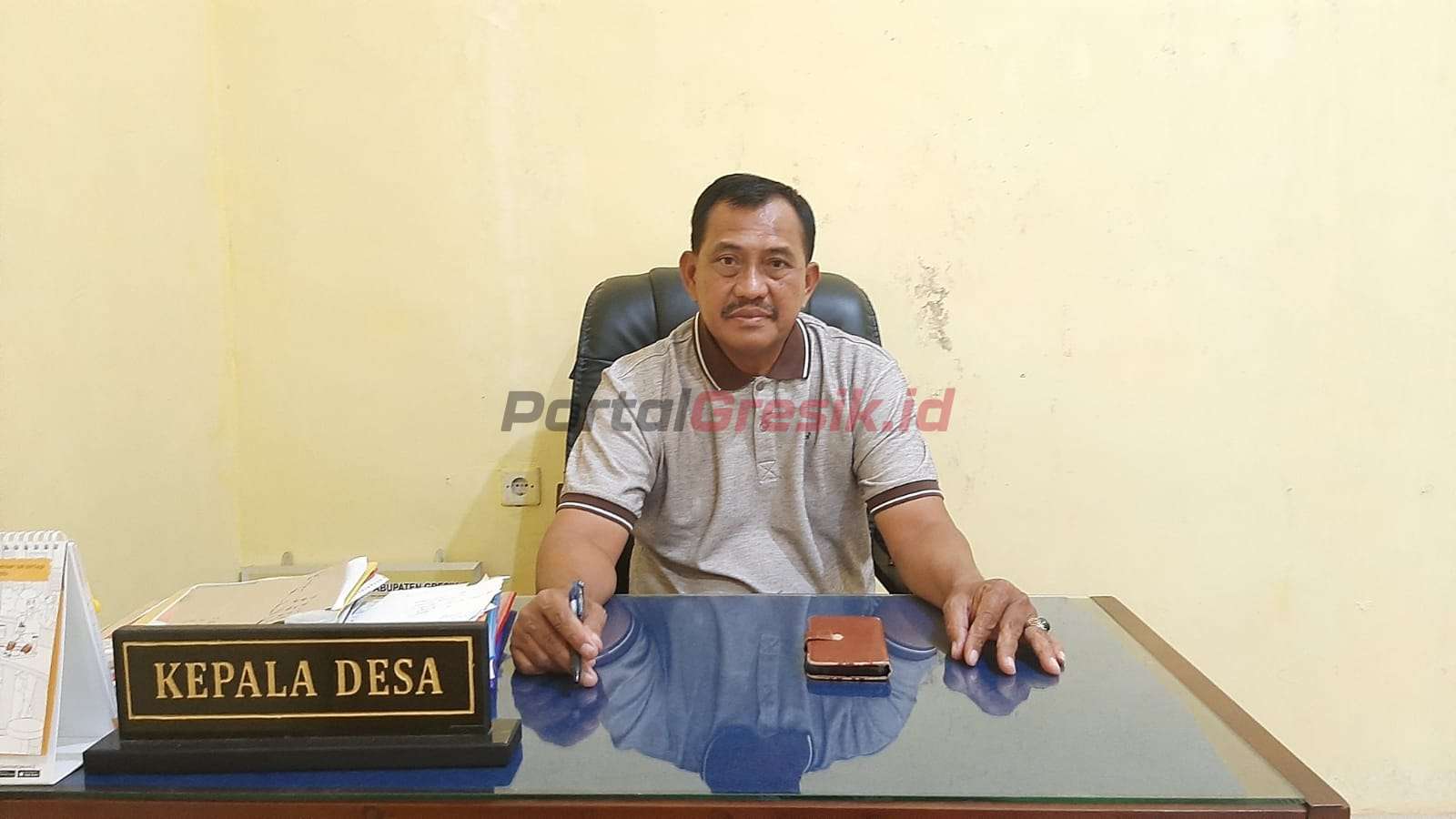 Kepala Desa Tirem Kecamatan Duduksampean, Sutopo S.Ag.