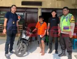 Beraksi di Kecamatan Dukun Gresik, Maling Motor Asal Bandarlampung Diringkus Polisi