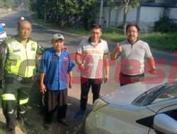Dapat Laporan Ada Mobil Hilang, Satlantas Polres Gresik Berhasil Temukan Kurang Dari Satu Jam