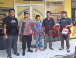 Gasak Tas berisi HP di Pasar Balongpanggang Gresik, Pasangan Suami Istri Asal Nganjuk Diringkus Polisi