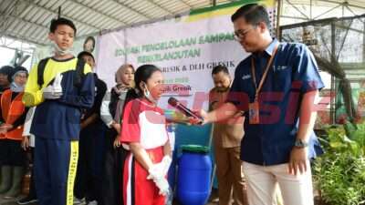 Peringati Hari Lingkungan Hidup Sedunia, Petrokimia Gresik Berikan Edukasi Pengolahan Sampah Bagi 50 Pelajar