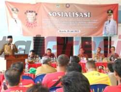 Kunjungi Desa Laban, Bupati Gresik Ajak Berantas Rokok Ilegal Sekaligus Sampaikan Program Strategis Pemkab Terkait Infrastruktur