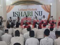 Peringati Haul Desa, Pemerintah Desa Sumberrejo Kecamatan Manyar Gelar Festifal Hadrah