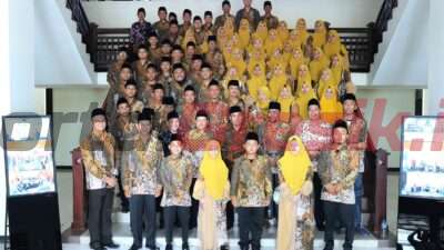 Ikuti MTQ ke XXX Tingkat Provinsi Jatim di Pasuruan, Tim Kafilah Gresik Optimis Gresik Rebut Juara Umum