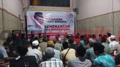 Peluang Gibran Rakabuming Raka Semakin Besar Maju Cawapres, Ratusan Pemuda Millenial Gelar Tasyakuran dan Doa Bersama