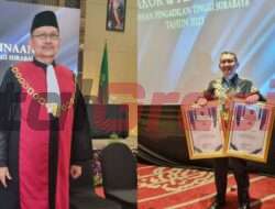 Akhiri Masa Jabatan, Ketua PN Gresik Agus Walujo Tjahjono Dipromosikan Jadi Wakil Ketua PN Medan Kelas 1A Khusus