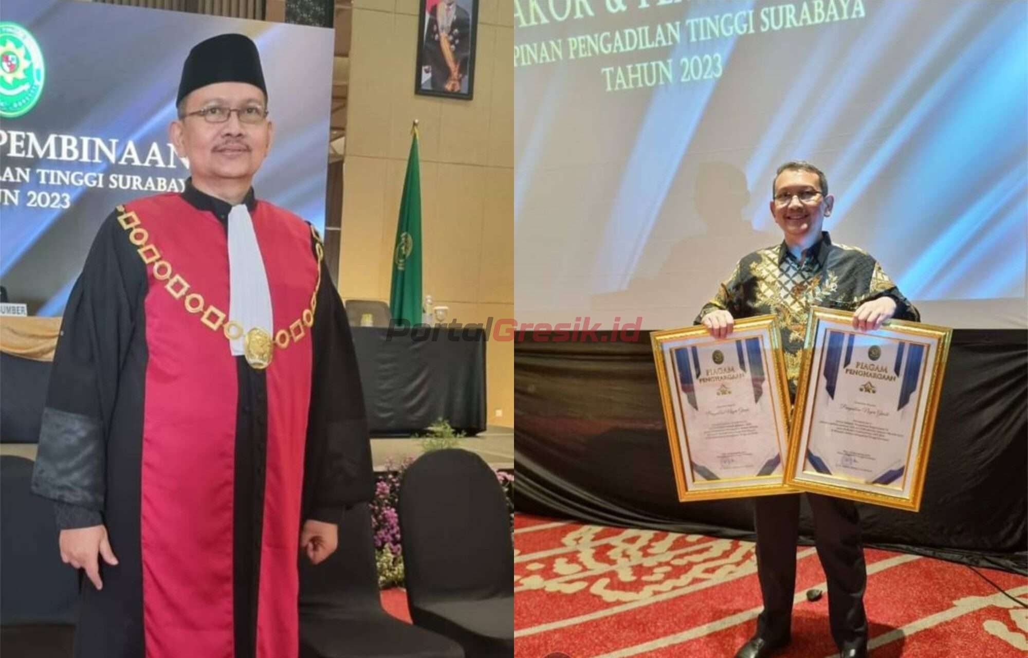 Ketua PN Gresik Agus Walujo Tjahjono