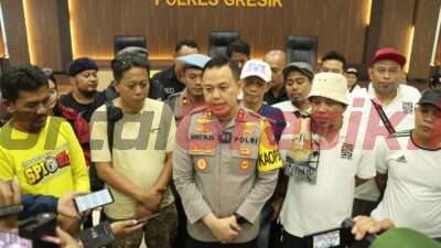 Pasca Kericuhan Suporter di Gresik, Presidium Nasional Suporter Sepak Bola Indonesia Silaturahmi Dengan Kapolres Gresik