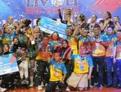 Akhiri Penantian Selama 18 Tahun, Tim Voli Putri Petrokimia Gresik Pupuk Indonesia Juara Livoli Divisi Utama 2023