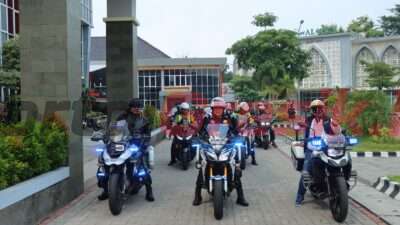 Amankan Ibadah Natal, Kapolres Gresik Lakukan Patroli Gabungan Bersama Forkopimda