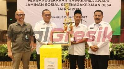 Sekda Gresik Achmad Washil Apresiasi BPJS Ketenagakerjaan Dalam Mendorong Perluasan Cakupan Jamsostek Desa