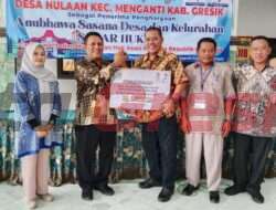 Raih Skor Tinggi Ke Tiga, Desa Hulaan Terpilih Menjadi Desa Sadar Hukum dari Kanwil Kemenkumham jatim