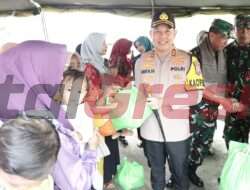 Bersama Tim Wasev, Kapolres Gresik Hadiri TMMD ke-119 Tahun 2024 di Desa Sembung Gresik