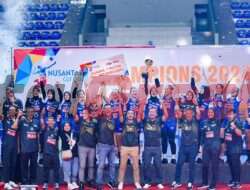 Menang Atas Kharisma Premium Bandung di Final, Tim Putri Petrokimia Volley Academy Juarai Nusantara Cup 2024