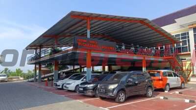 Warga bisa membawa kendaraannya dititipkan di Mapolres Gresik sebelum ditinggal mudik pada lebaran 2024.