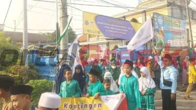 Festival Anak Sholeh Indonesia (FASI) XII tingkat Kabupaten di Taman Pendidikan Al-Qur'an (TPQ) Bustanul Qiroatil Qur'an (BQQ) Melirang Bungah, Kamis (23/5/2024).