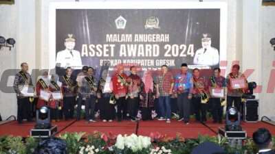 Penghargaan Asset Award 2024 BPPKAD Gresik, Rabu (26/06/2024)