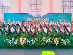 Usung Tema Menguat dan Maju Bersama Perempuan Indonesia, PAC Fatayat NU Sidayu Gresik Periode 2023 – 2027 Resmi Dilantik