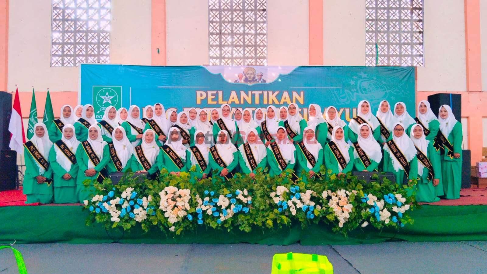 Pengurus Anak Cabang (PAC) Fatayat NU Sidayu masa khidmat 2023 - 2027 resmi dilantik. Kegiatan yang digelar di GOR Raden Kromo Widjojo Sidayu, Gresik, Jumat (07/06/2024)