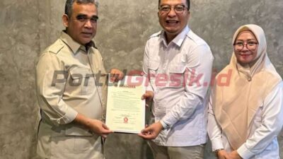 Ditunjuk Langsung oleh Presiden Terpilih Prabowo Subianto, Bacabup Gresik dr. Alif Resmi Dapat Surat Tugas dari Gerindra