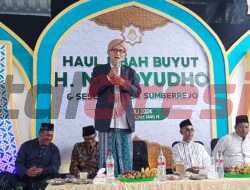 Hadiri Haul Buyut H. Noloyudho, Rois Aam PBNU KH Miftachul Akhyar Bangga Desa Sumberrejo Punya Catatan Sejarah Desa