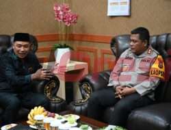 Perkuat Kamtibmas, Kapolres Gresik AKBP Arief Kurniawan Silaturahmi ke DPRD Gresik