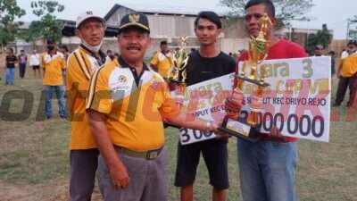 Ini cara Pemerintah Desa Sumput Cari Bibit Pesepakbola, Gelar Turnamen Kades Sumput VIII