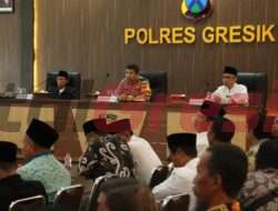 Jaga Kamtibmas Jelang Pilkada Gresik 2024, Polres Gresik Menggelar Cooling System Dengan Tokoh Masyarakat dan Agama
