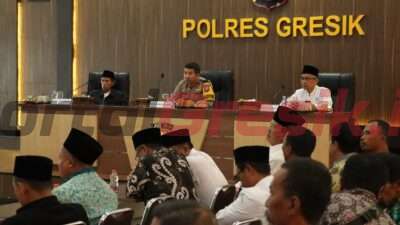 Cooling system menjelang pilkada kabupaten Gresik 2024 bertempat di Rupatama SAR. Kamis (08/08/2024)