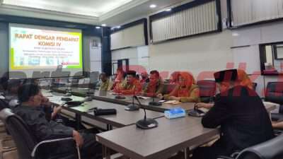 Hearing DPRD Gresik dengan KBPPPA soroti meningkatnya kekerasan terhapat anak di Kabupaten Gresik, Senin (12/8/2024).