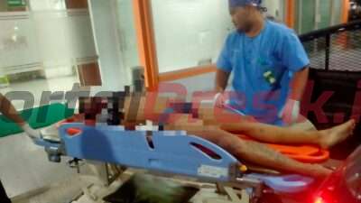 Maling Motor di Gresik Diamankan Polsek Gresik, Sempat Babak Belur Dihajar Warga