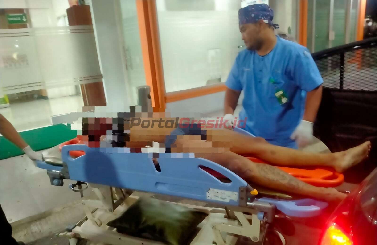 Pelaku pencurian kendaraan bermotor (Curanmor) di wilayah Jalan Kh. Agus Salim, Gapurosukolilo, Kecamatan Gresik, Kabupaten Gresik, Rabu (14/08/2024) malam.