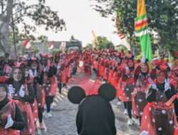 Di Acara Karnaval, PJ Kades Tulung Bambang Slamet Ajak Warga Sukseskan Kemajuan Desa