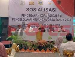 Sosialisasi Pengelolaan Keuangan Desa dan Jurnalistik, AKD Duduksampeyan Gresik Gandeng Instansi APH dan Media