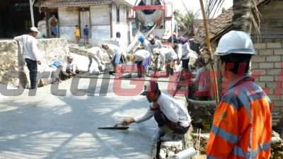 Aplikasikan Program CSR, SIG Dukung Pembangunan Jalan di Enam Desa di Rembang dan Blora Jawa Tengah