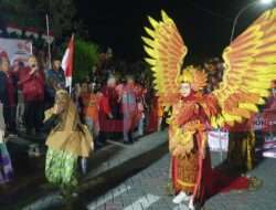 Karnaval Desa Morobakung Berlangsung Meriah, Ada Hanoman hingga Ganesha