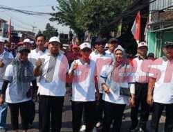 Peringati HUT RI ke-79, Desa Pelemwatu Gresik Gelar Jalan Sehat Diiringi Sound Horeg