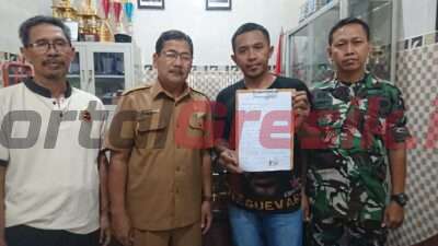 Datangi Balai Desa Randuagung, Perekam Video Fitnah Undian Jalan Sehat Akhirnya Meminta Maaf dan Akui Kesalahan