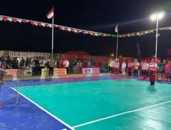 Jaga Hubungan Silaturahmi Antar Desa di Gresik Selatan, Pemdes Mojosarirejo Gelar Turnamen Volly Kepala Desa Cup 2024