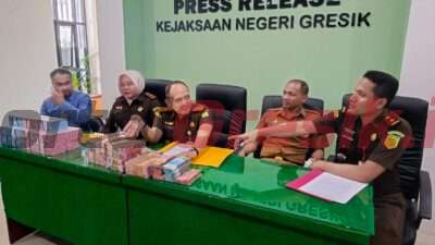 Selamatkan Uang Negara, Kejaksaan Negeri Gresik Amankan Rp1,4 Milyar