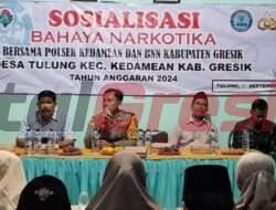 Lakukan Sosialisasi Bahaya Narkoba, Kades Desa Tulung : Ini Sangat Penting, Agar Warga Punya Pengetahuan Tentang Bahaya Narkoba